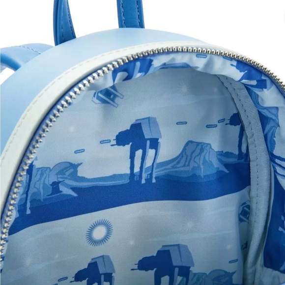 Loungefly Star Wars Hoth Mini Backpack and Ears Headband - Picture 5 of 7